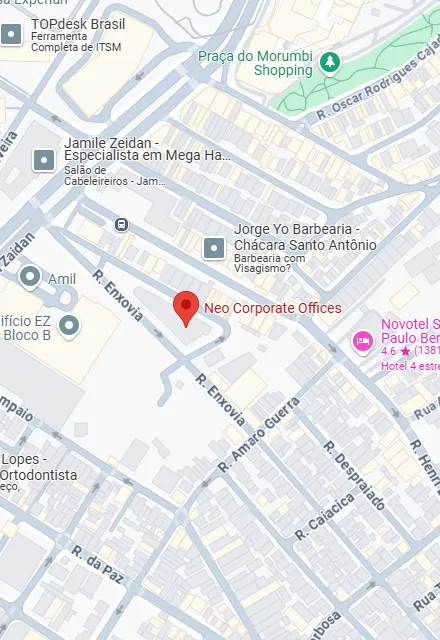 Localização Showroom